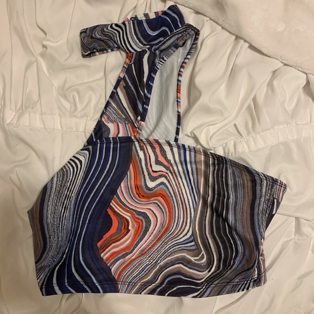 Tie Dye Turtleneck Going Out Shirt